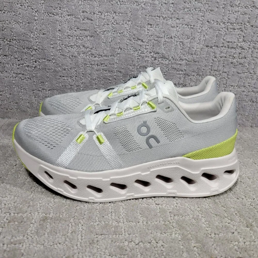 On Cloudeclipse Women's Size US 10 Grey/Green Athletic Running Sneakers.